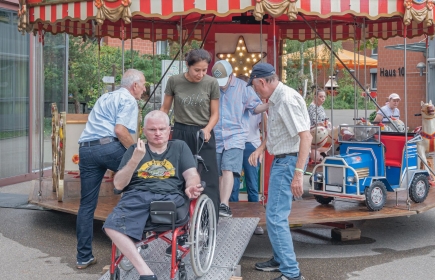 Nach einem corona-bedingten zweijährigen Unterbruch stand das traditionelle Karussell endlich wieder im Einsatz.